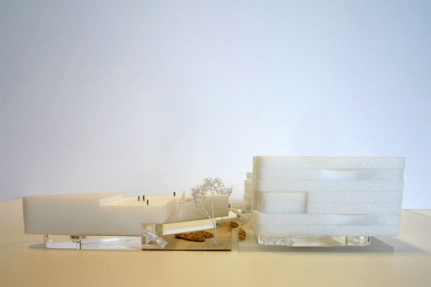 Juliette Bekkering Architects - housing - model